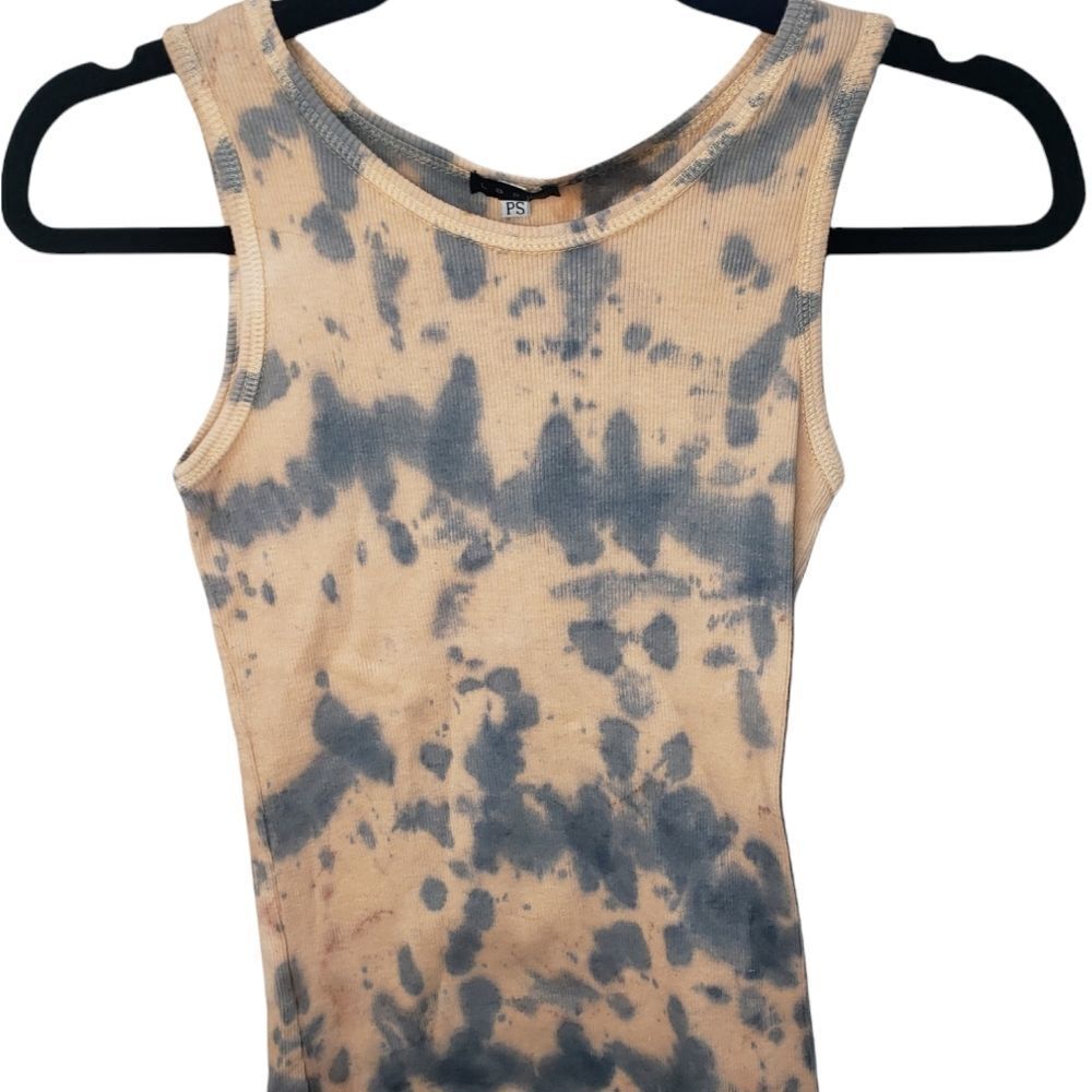 NWT Lulu's Lapis Tie Dye Cami Tank PS